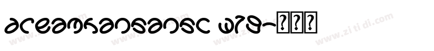 dreamhansansc w19字体转换